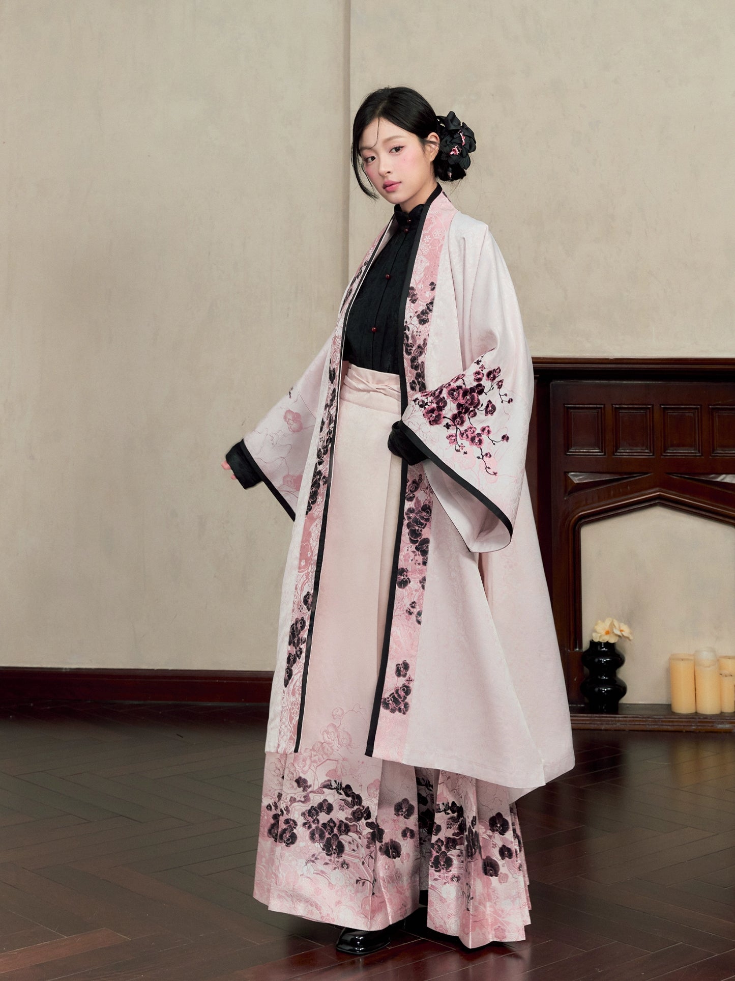 Strings Song Modern Hanfu Snowy Ink