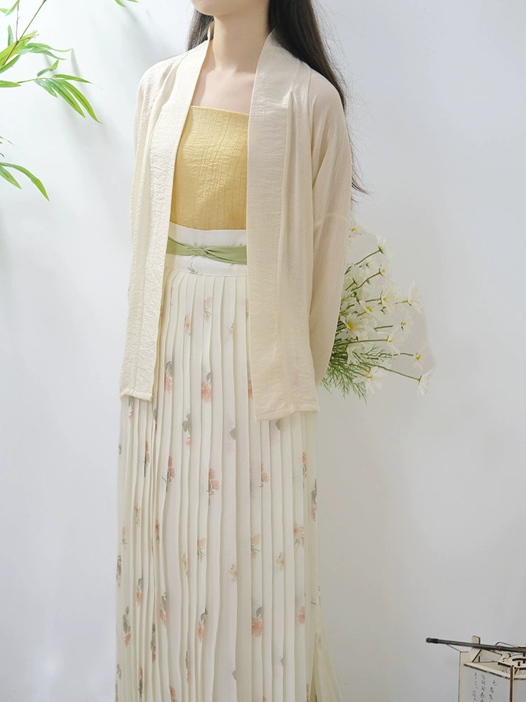 Lookbook Series Song Dynasty Airplane Sleeves Summer Autumn Hanfu