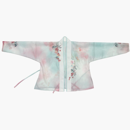 Haute Couture Series Woven Fabric Embroidered Hanfu Qing Huan Imperial Concubine's Smile Song Ming