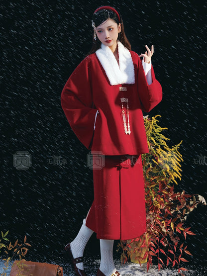 Lookbook Series Changle Autumn Winter Hanfu