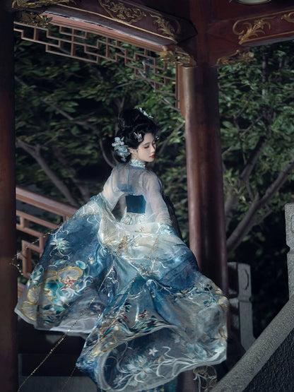 Ethereal Dreamscape Series Supreme Hanfu-Lunar Ashes Melodious Tune