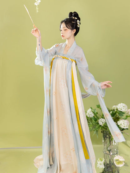 Tang Dynasty Original Hanfu Chest-length skirt