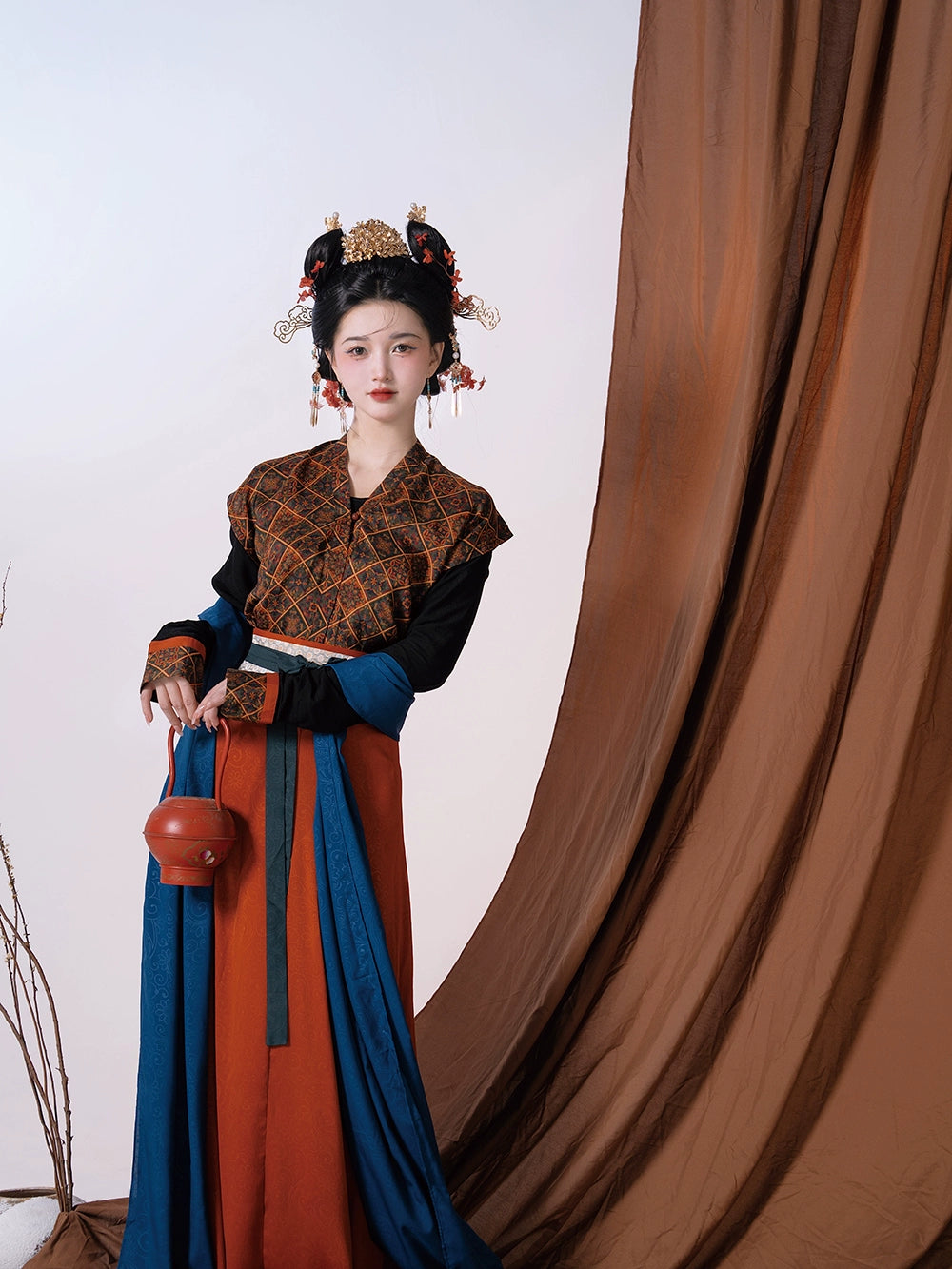 Lookbook Series Painted Pottery Autumn Tang Hanfu