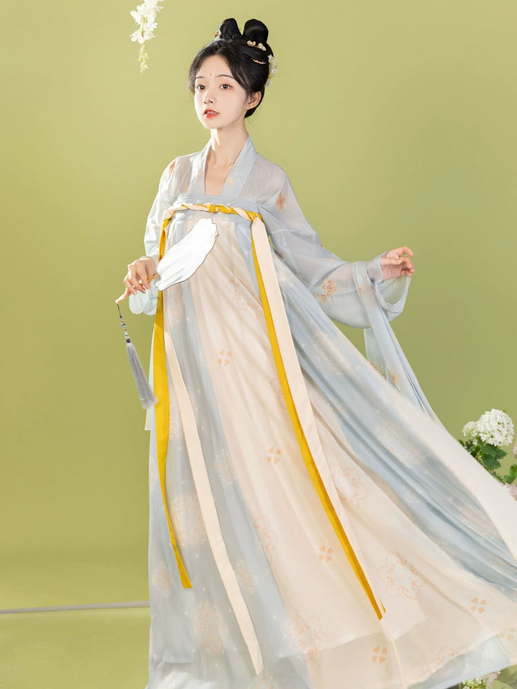 Tang Dynasty Original Hanfu Chest-length skirt