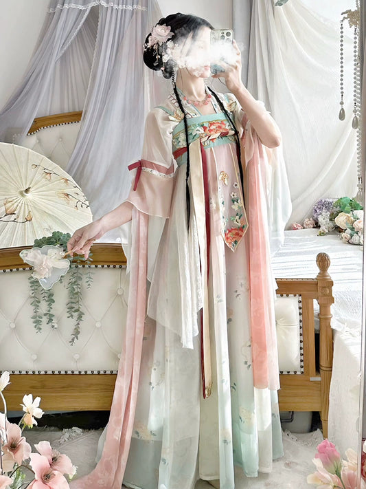 Lookbook Series Xiyao Tang-Style Chest-Length Skirt