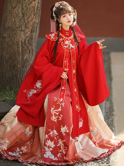 LOOKBOOK SERIES Ming Dynasty Horse Face Skirt Wedding Set