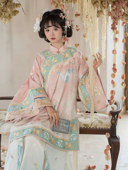 Lookbook Series Modern Hanfu 2025 Powder Makeup Jade