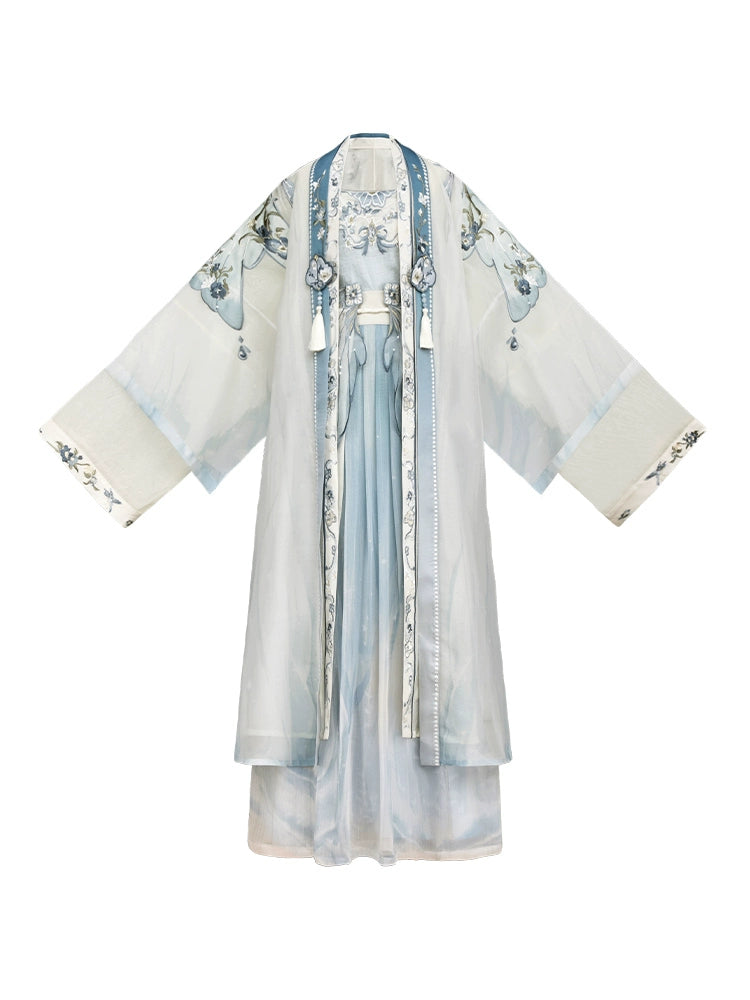 Huayue Zhi Shen Qingkong Lan : Serene Cyan