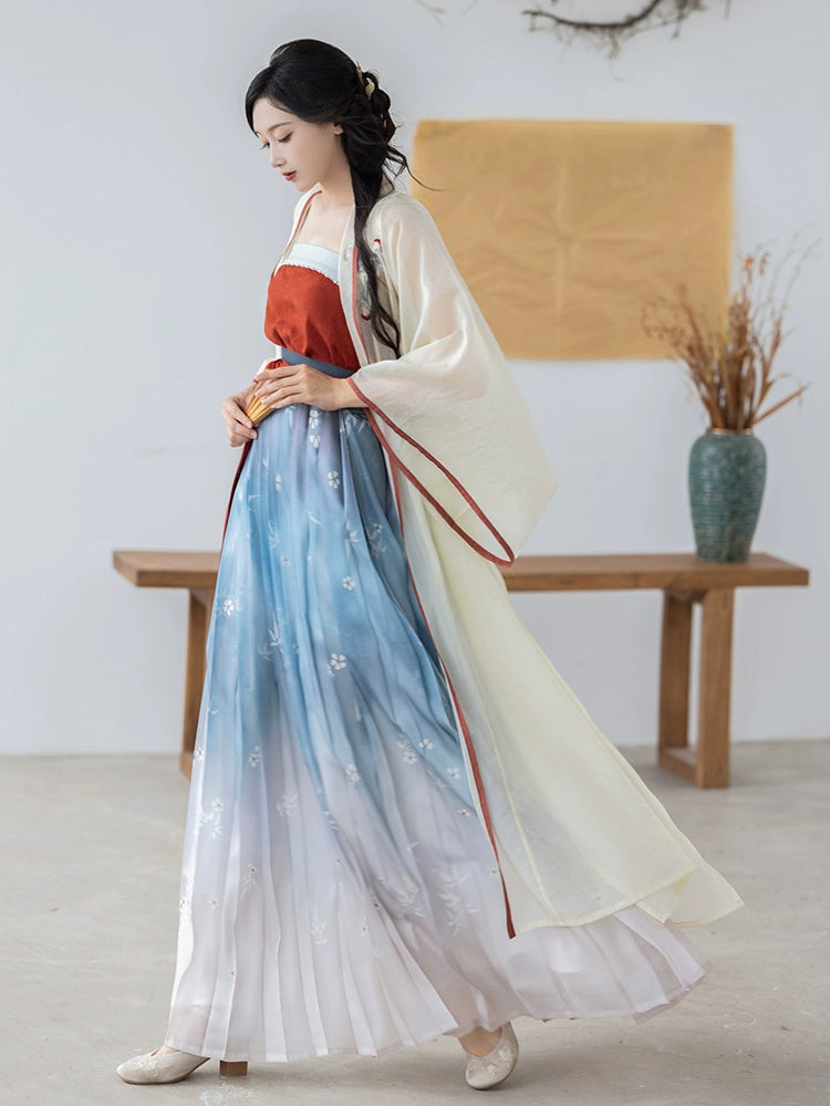 Dreams Asagao Daily Hanfu Women Song Dynasty