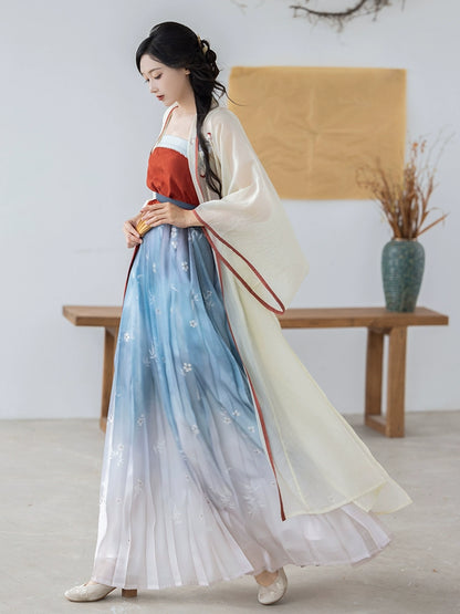 Dreams Asagao Daily Hanfu Women Song Dynasty