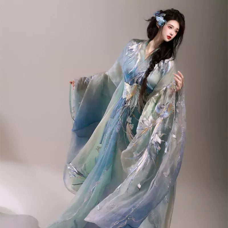 Ethereal Dreamscape Series Supreme Hanfu-Panthalley