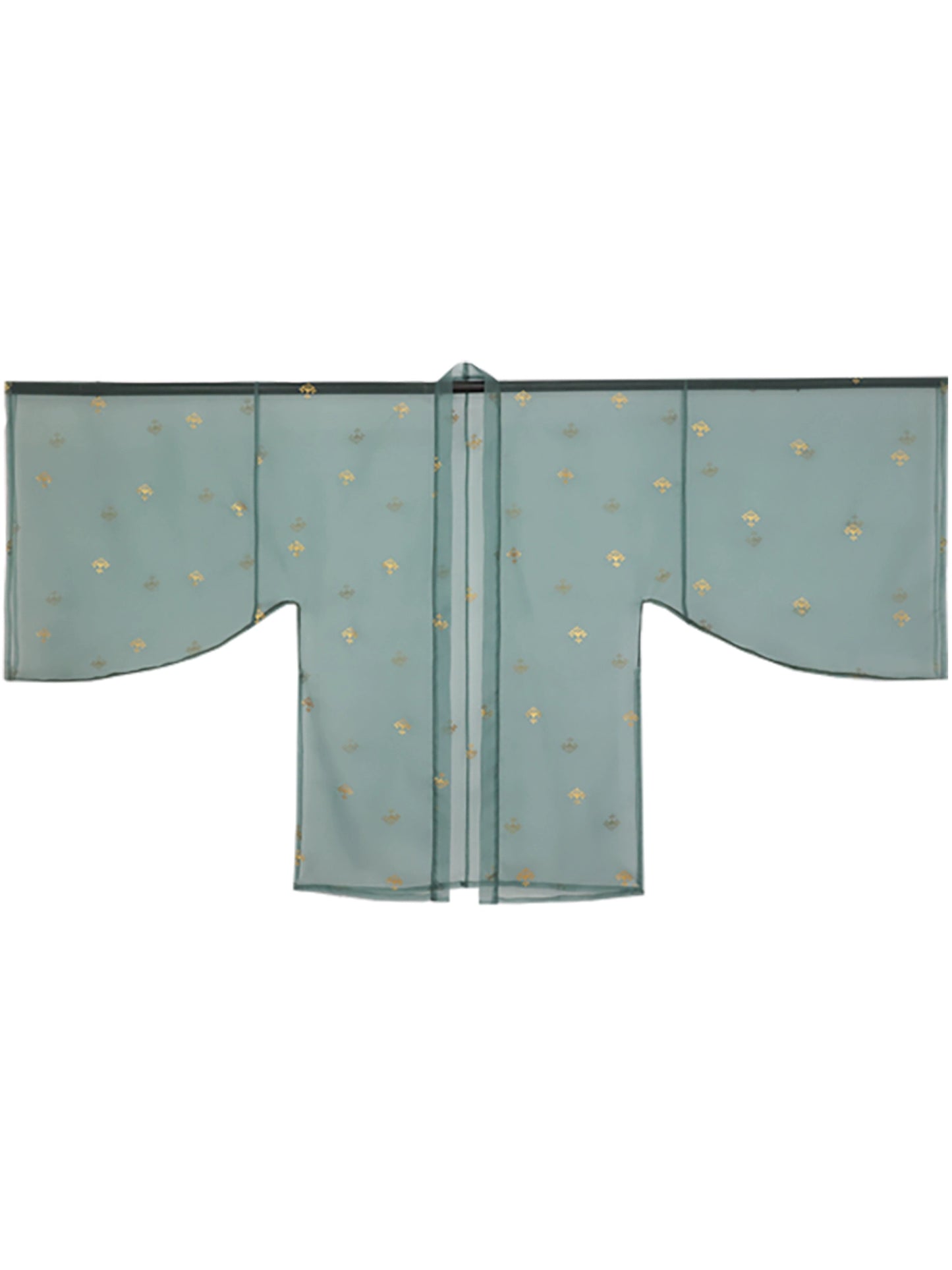 Shangyao Retreat Series Cyan Gradient Song Hanfu