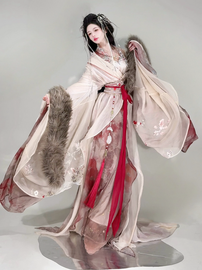 Cloud-Kissing Nature Series Yu Ji Qin Hanfu