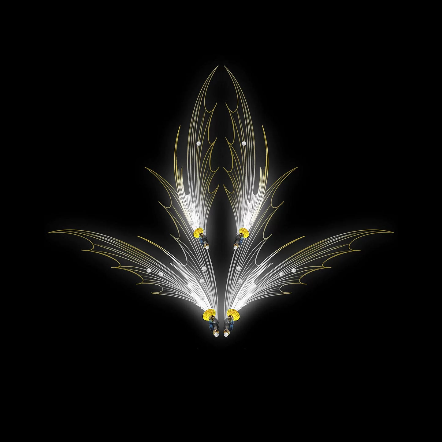 Oriental Aesthetics Series Golden Scale Hanfu Dress