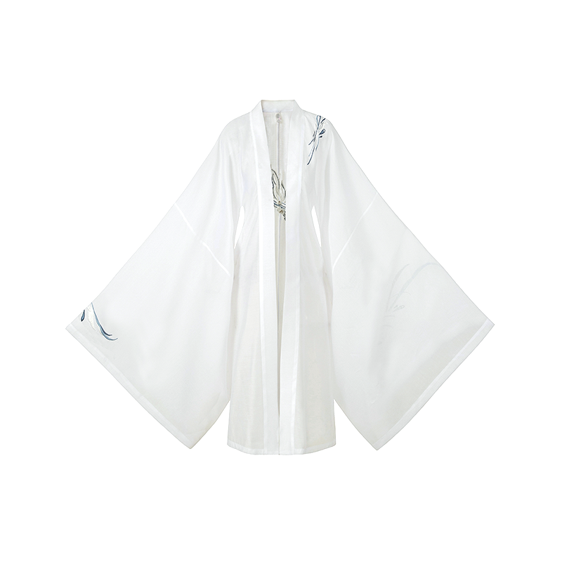 Mu Ye Hu : Woodland Fox Spirit-Large Sleeve Shirt