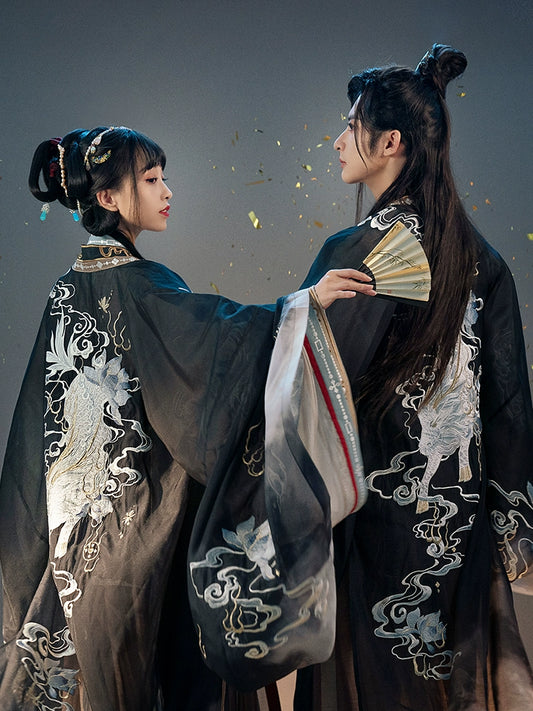 Qi Lin Huan Meng : Kylin Phantom Dream-Large Sleeve Shirt