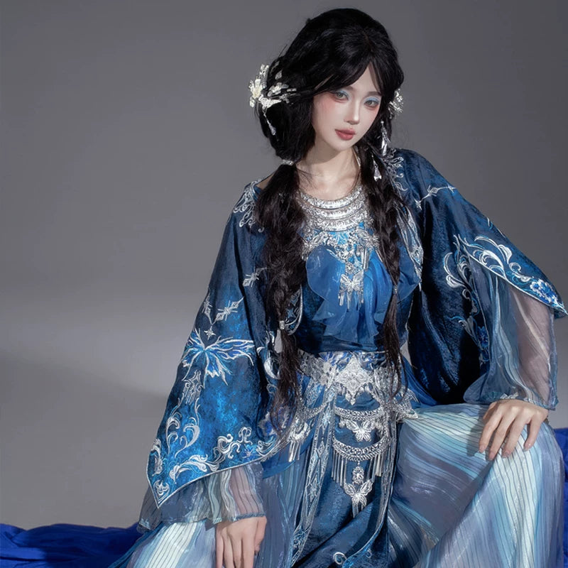 Ethereal Dreamscape Series Supreme Hanfu-Moon Butterfly Gu