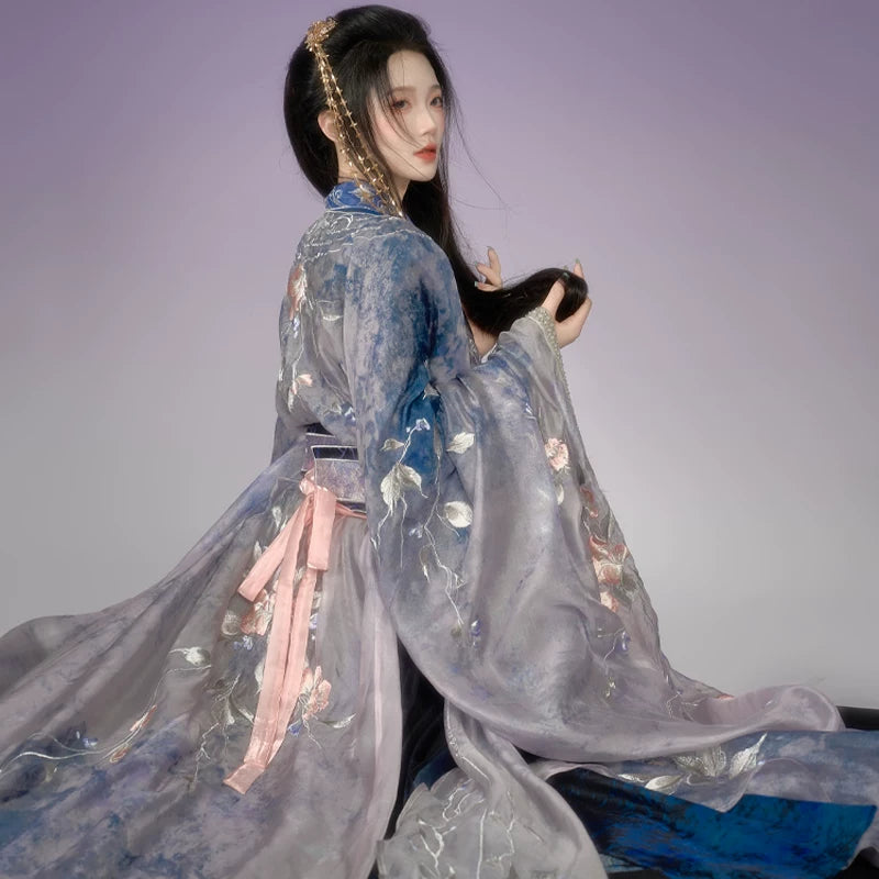 Ethereal Dreamscape Series Supreme Hanfu-Hidden Mist Within Dream