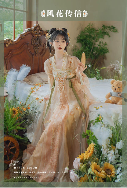 Lookbook Series Summer Autumn Hanfu Tang