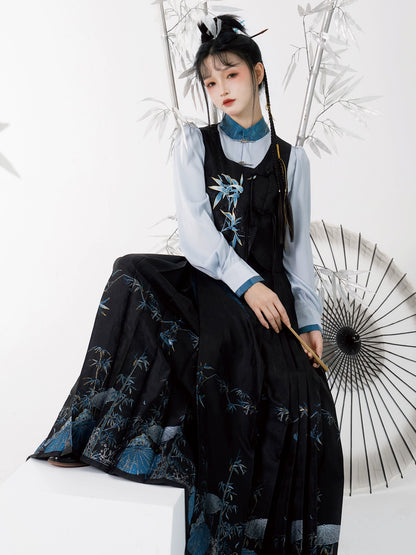 Lookbook Series Bamboo Rain Autumn Ming Hanfu