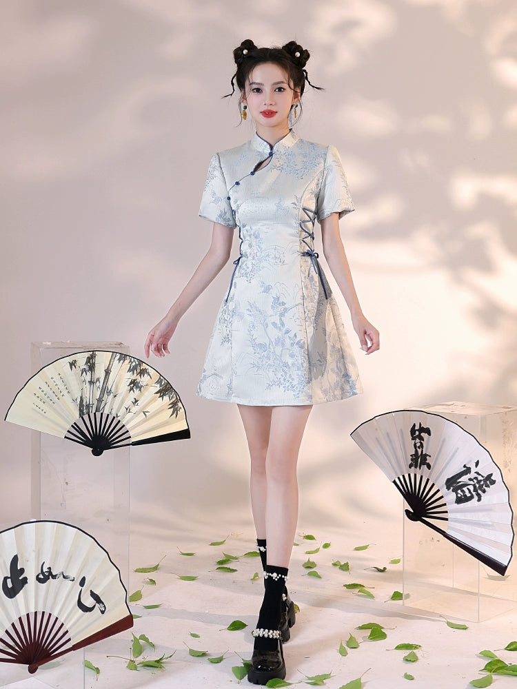 New Chinese Style Cheongsam Qipao Girlish Dressy Casual 52