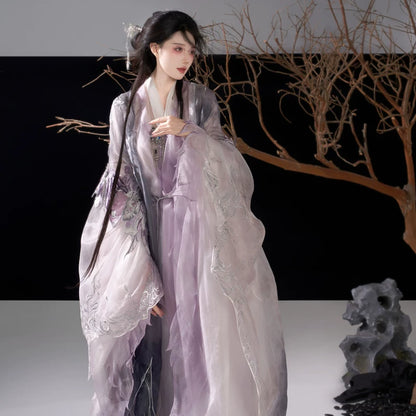 Ethereal Dreamscape Series Supreme Hanfu-Mist Sunset Glow