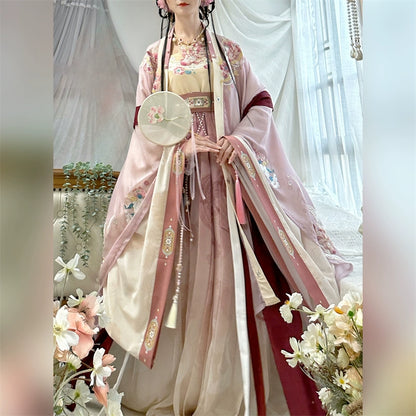 Lookbook Series 2025 Hanfu Emerald Pink Jade Beige