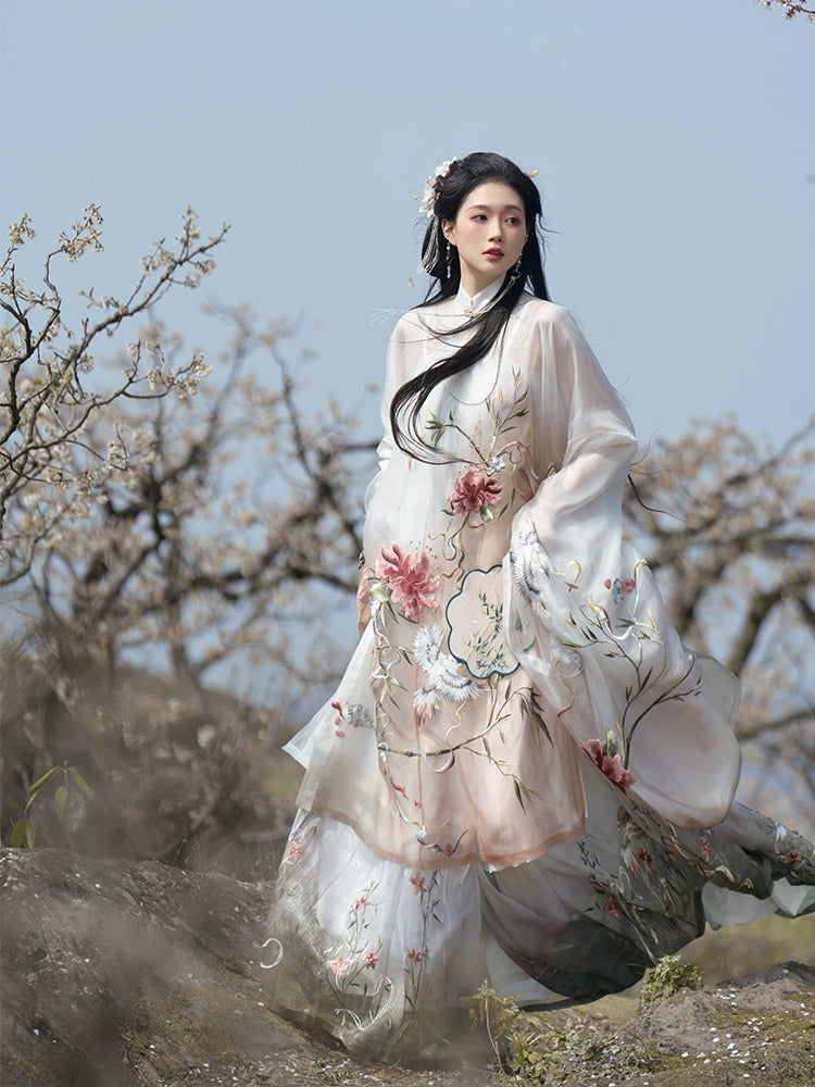 Ethereal Dreamscape Series Supreme Hanfu-leaves