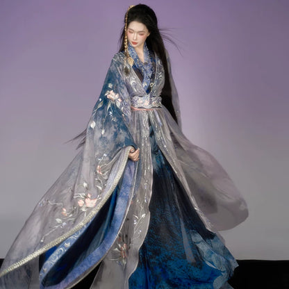 Ethereal Dreamscape Series Supreme Hanfu-Hidden Mist Within Dream