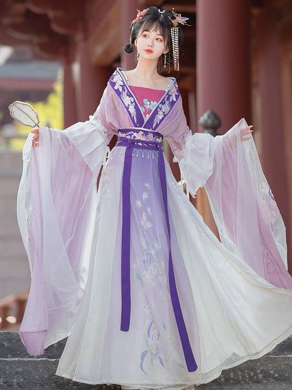 Original Hanfu women Wei and Jin Dynasties Waist-length skirt