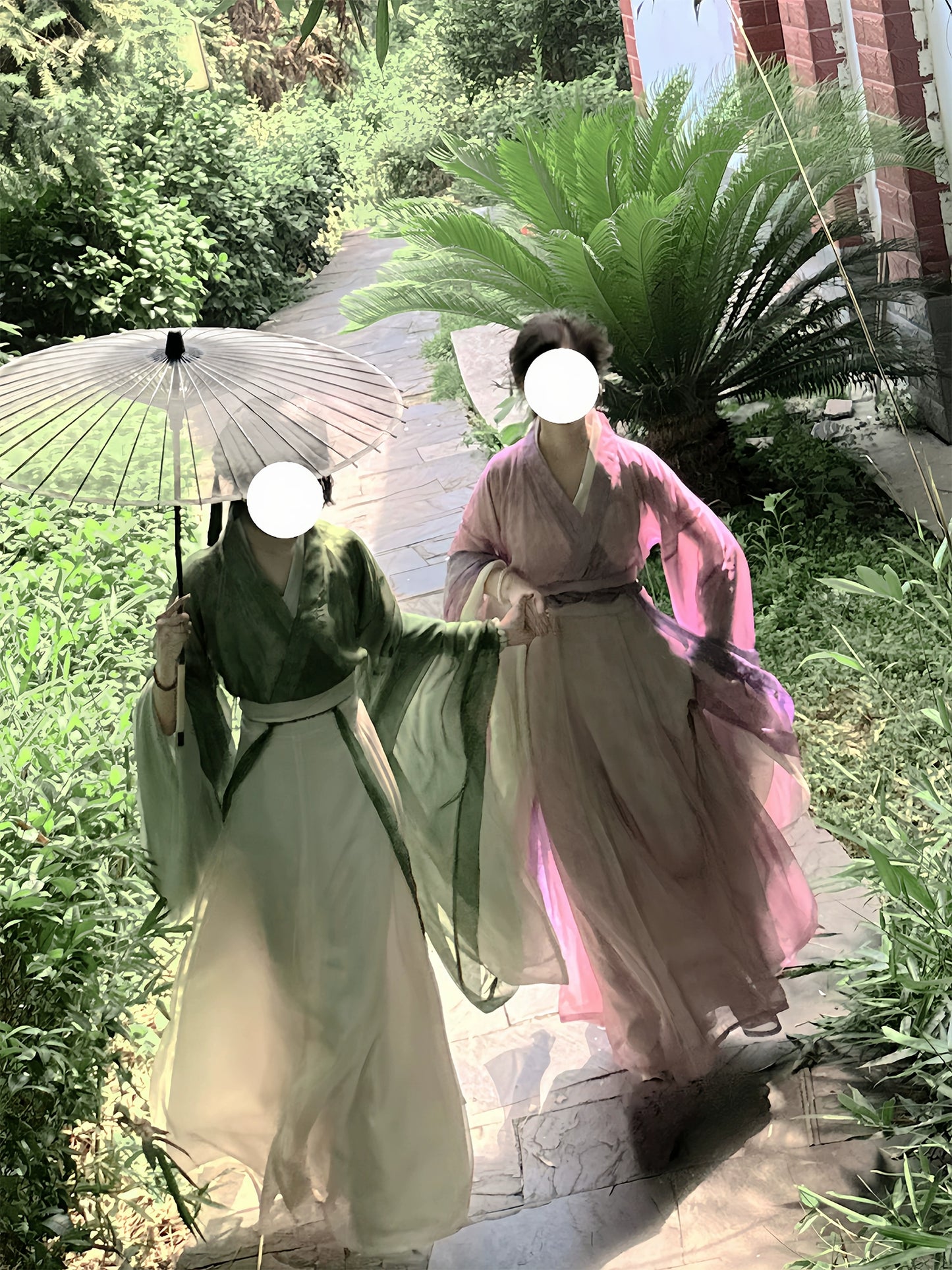 Wei and Jin Dynasties 烟雨 bapo Daxiuru Skirt Hanfu Dress