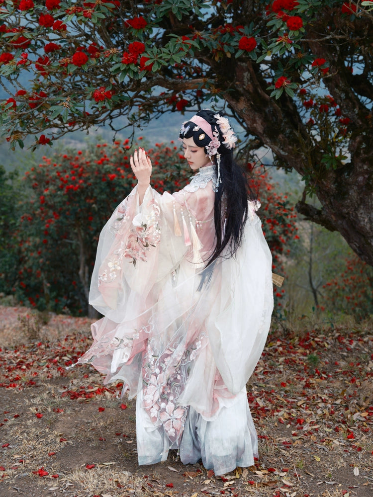 Ethereal Dreamscape Series Supreme Hanfu-Peach Blossom Blush Preface