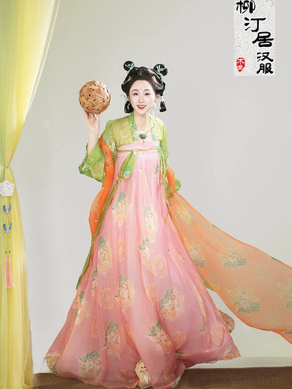 Lookbook Series Summer Autumn Hanfu Nine-colored Deer Second Verion