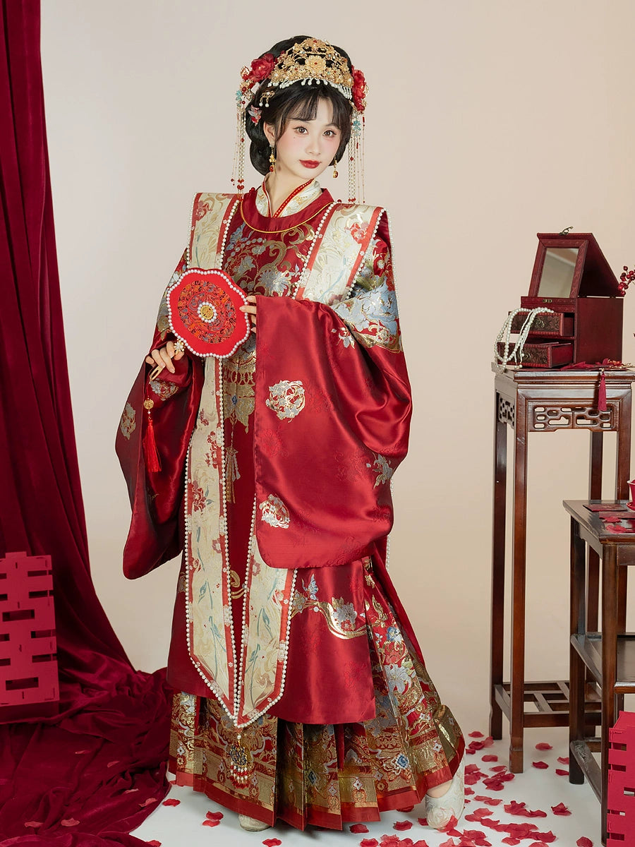 Lookbook Series Summer Autumn Hanfu Bride Wedding Dress