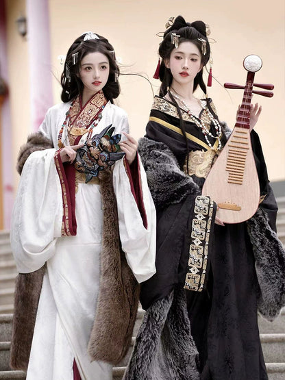 Ancient Beauty Series Mrs. Xi Original Warring States Robe Hanfu