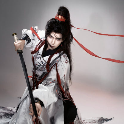 Ethereal Dreamscape Series Supreme Hanfu-Crane Clouds