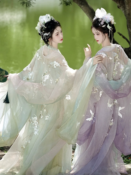 Hualure Series Hanfu Mist Veiled Crabapple