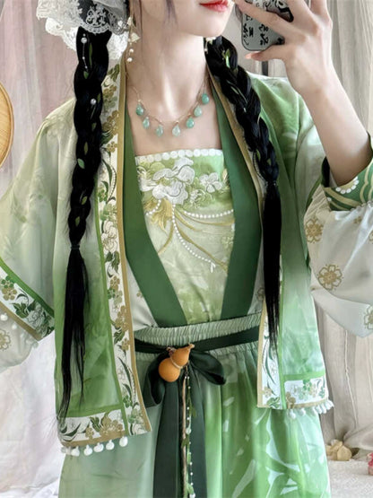 Lookbook Series 2025 Hanfu Branche Green