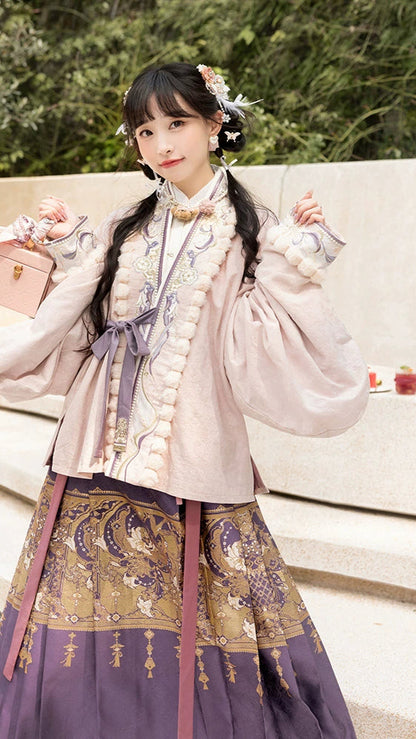 Ziyou Jinshuang : Amethyst Glaze Goldfrost