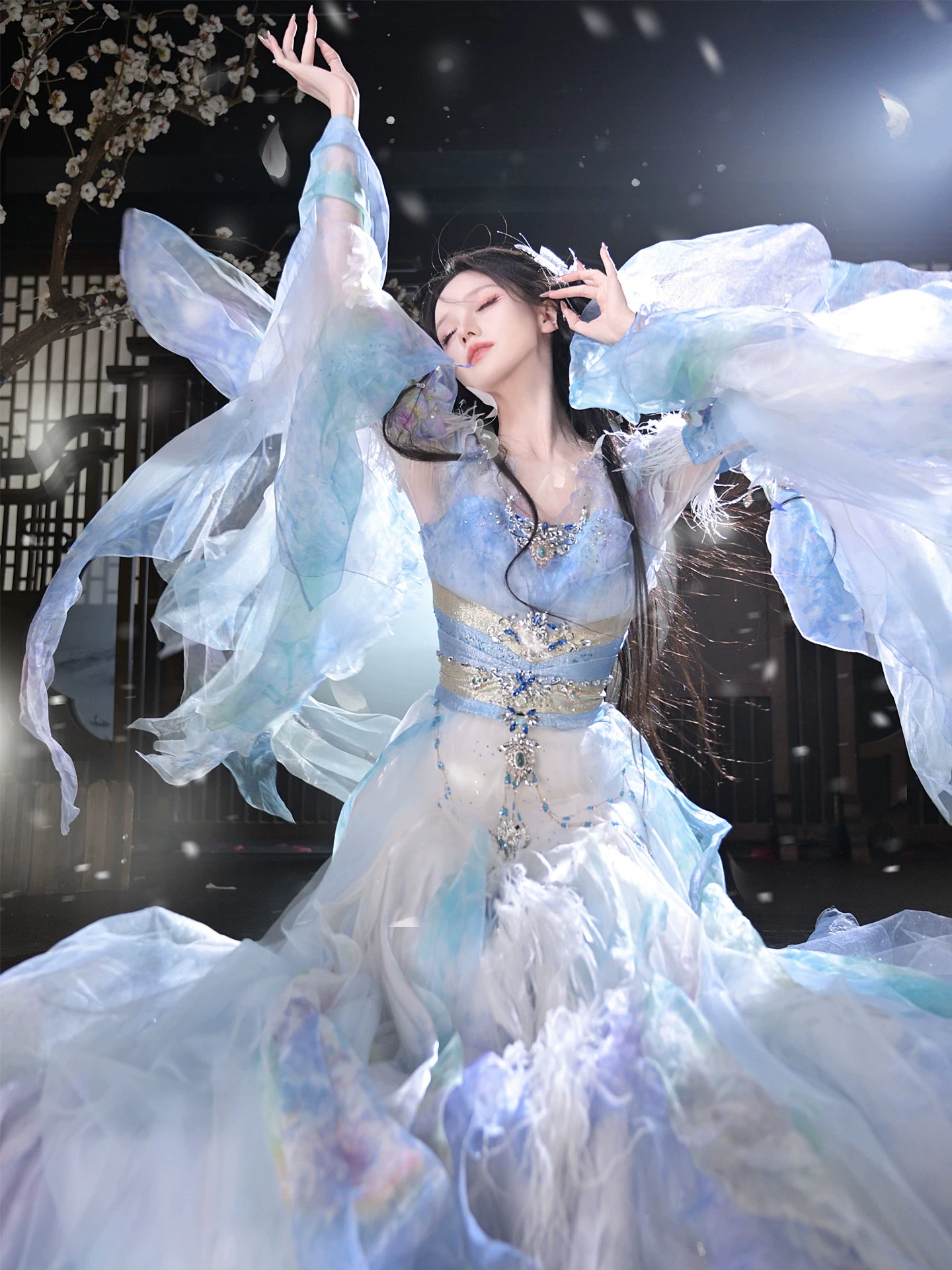 Oriental Aesthetics Series Season Goddess Hanfu Dress