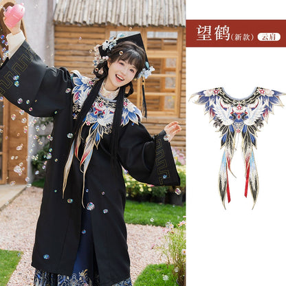 Serene Return Series Hanfu Bachelor's Cloud Shoulder