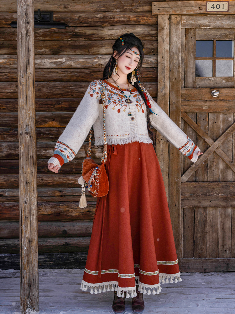 Dreams Spring Autumn Sweater Hanfu