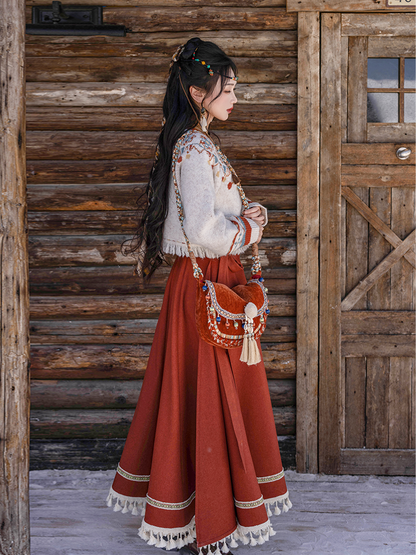 Dreams Spring Autumn Sweater Hanfu