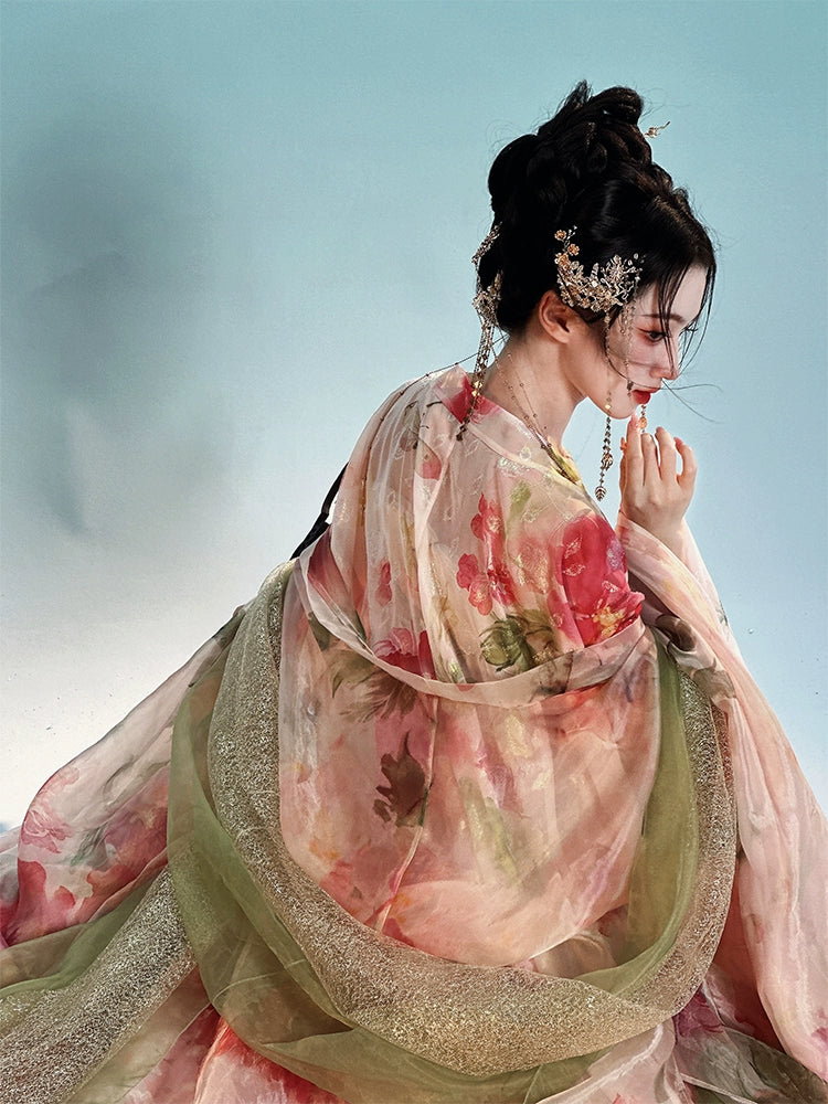 Daily Series Lustre Bloom Hanfu Dress