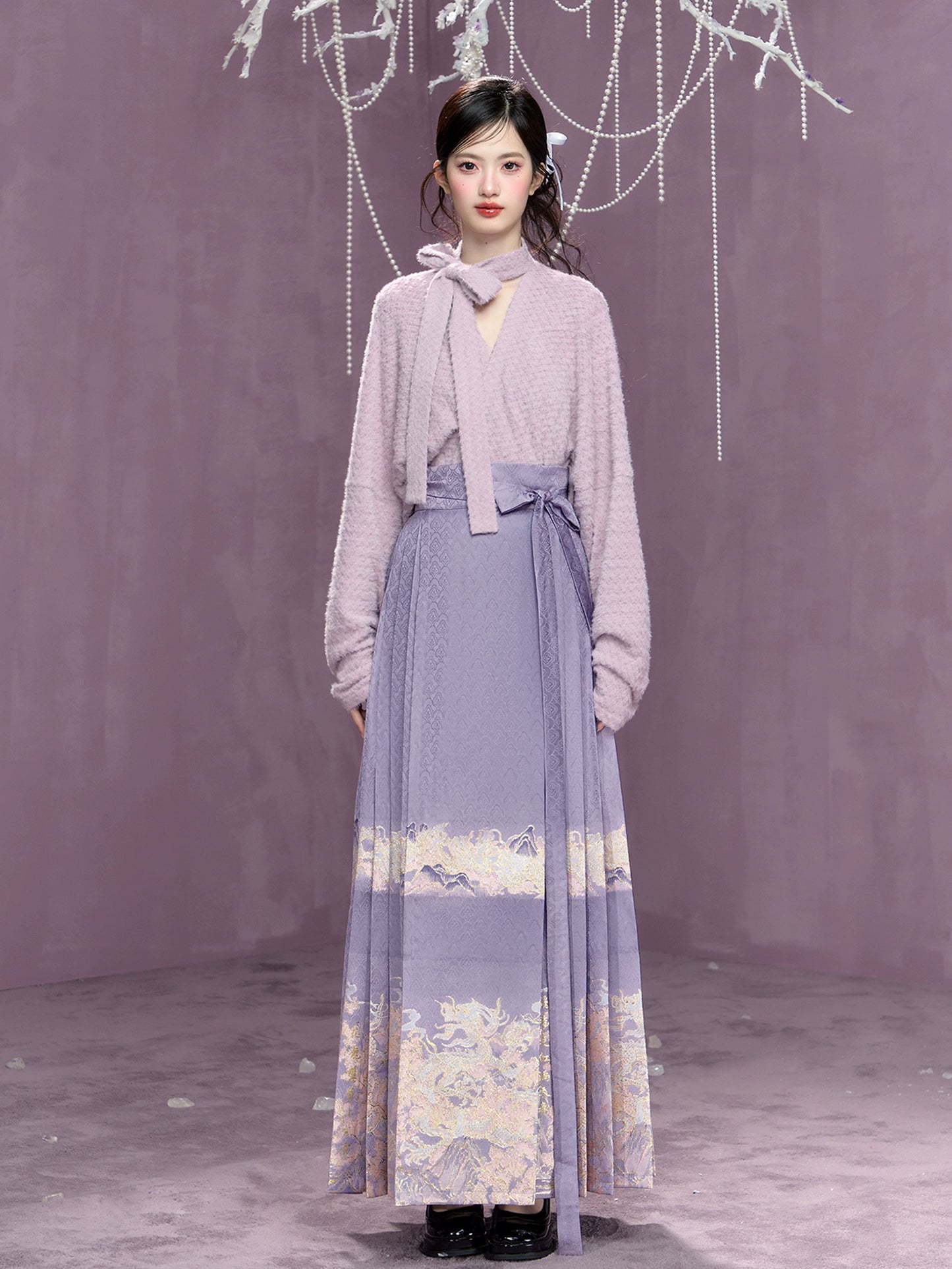 Lookbook Series Strings High-Grade Fabrics Ming Dynasty Hanfu Day-To-Day