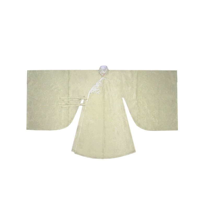 Shangyao Retreat Series Green Gradient Ming Hanfu