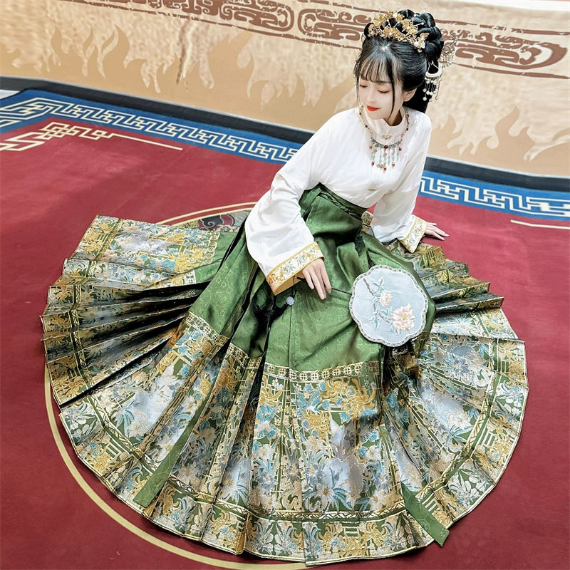 LOOKBOOK SERIES Ming Mamian Skirt Hanfu