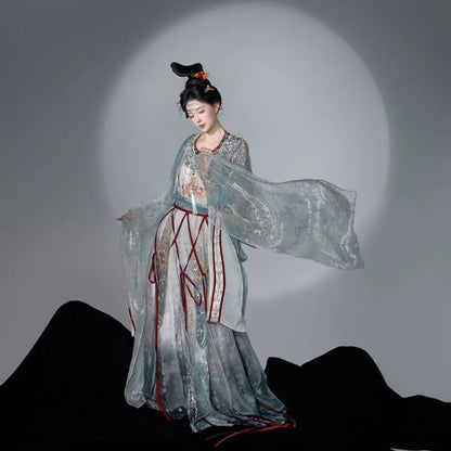 Ethereal Dreamscape Series Supreme Hanfu-Spring Mountain Awakens
