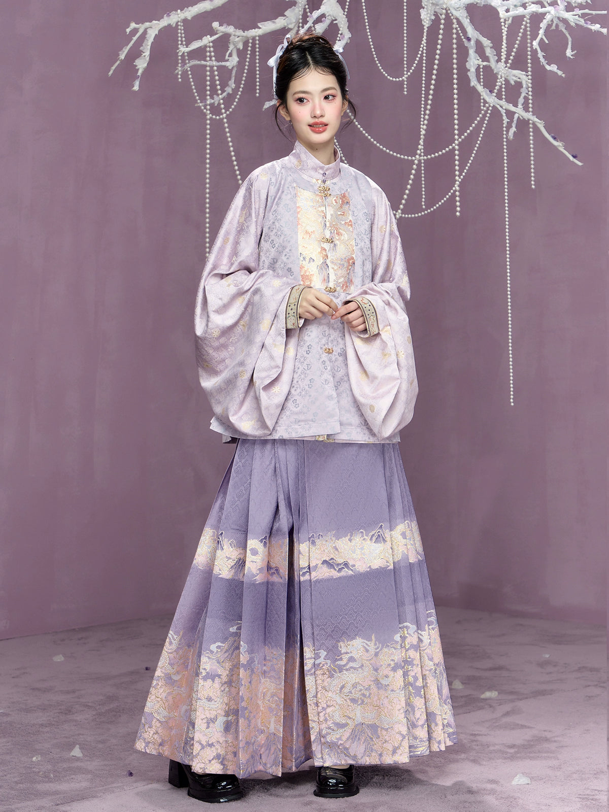 Normal Hanfu Lookbook Series Strings High-Grade Fabrics Ming Dynasty Normal Hanfu ...