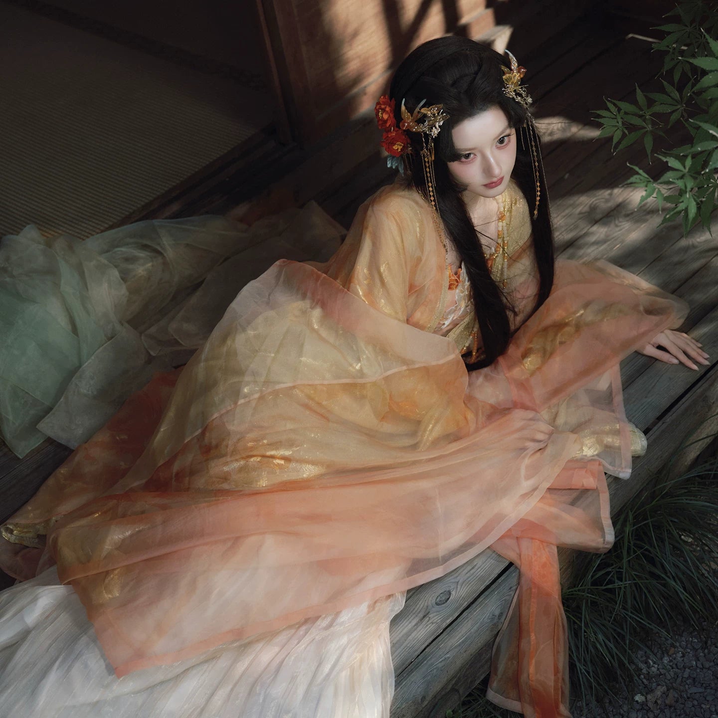 Timeless Fragrance Series Flying Flower Order Hanfu